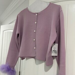 NWT SLEEPER Sweater Lavender